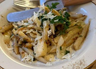 Weißkohl Schupfnudeln