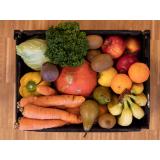 Gemüse und Obst Kiste groß