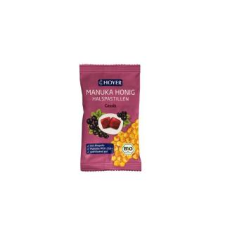 Manukahonig Halspastillen Cassis