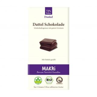 Dattel Schokolade Dunkel 72%