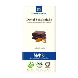 Dattel Schokolade Dunkle Mandel 68%
