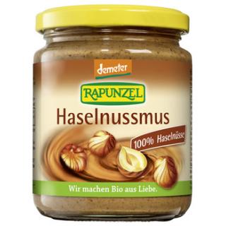 Haselnussmus Projekt,demeter