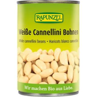 Weiße Cannellini Bohnen in der Dose