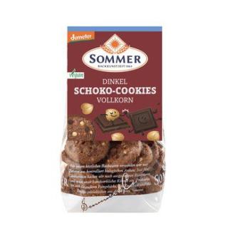 Dinkel Schoko Cookies