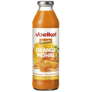 Orange Möhrensaft