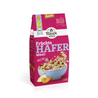 Hafer Müsli Früchte gf