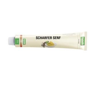 Scharfer Senf in der Tube