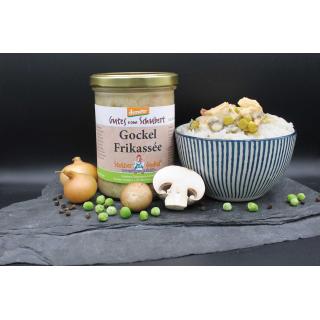 Gockel Frikassée