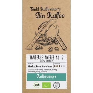 Bio Haubergs Kaffee Nr. 2 mittelkräftig, ganze Bohne