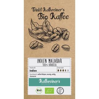 Bio Kaffee Indien Monsooned Malabar, ganze Bohne
