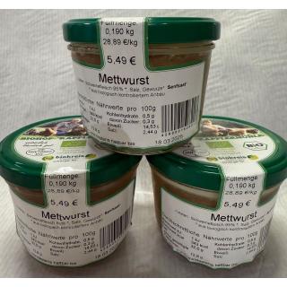 Mettwurst im Glas
