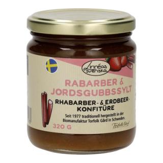 Rhabarber u Erdbeerkonfitüre