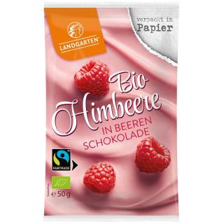 Himbeere in Beeren Schokolade