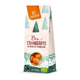 Cranberrys in Orangen Schokolade