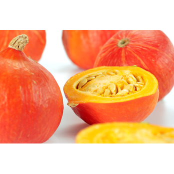 Kürbis Hokkaido, frisch