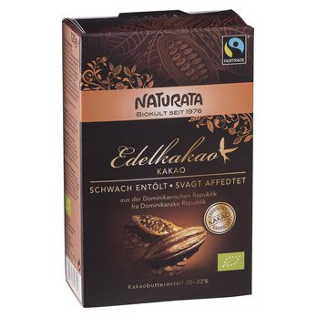 Edelkakao schwach entölt