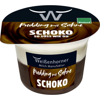 Pudding m. Sahne Schoko