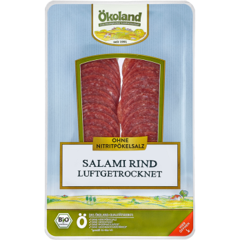 Salami Rind, geschnitten