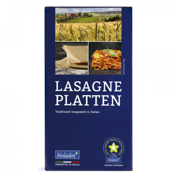 b* Lasagne Platten