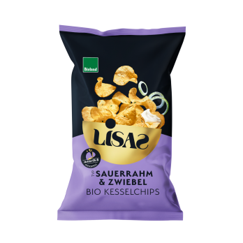 Sauerrahm Zwiebel Kesselchips