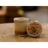 Joghurtcreme auf Frucht, Mango/Vanille