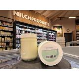 Buttermilch aus eigener Herstellung