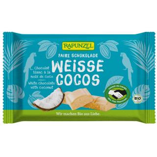 Weiße Schokolade mit Kokosstückchen HIH