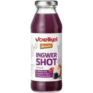 Shot Ingwer und Beeren