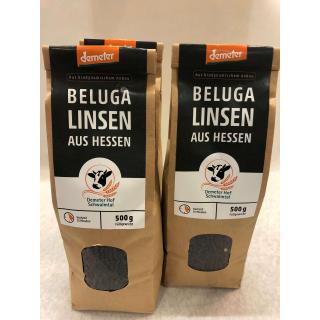 Schwarze Bio Linsen, Beluga