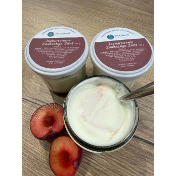 Joghurtcreme Zwetschge Zimt