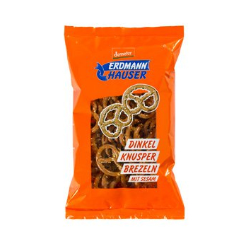 Knusperbrezel Dinkel mit Sesam