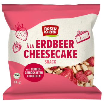 Erdbeer Cheesecake Snack