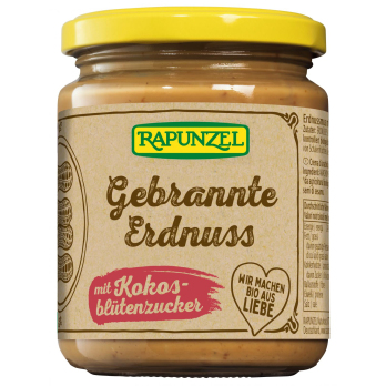 Gebrannte Erdnuss mit Kokosblütenzucker
