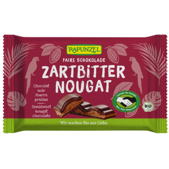 Zartbitter Nougat Schokolade HIH