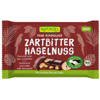 Zartbitter Schokolade 60% mit ganzen Nüssen HIH