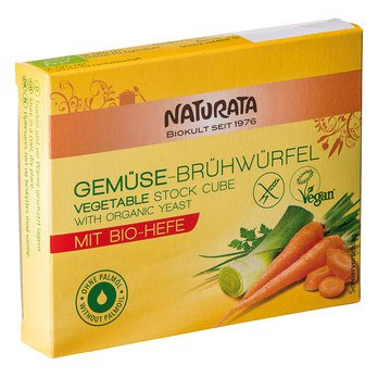 Gemüse Brühwürfe mit Biohefe