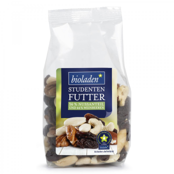 bioladen Studentenfutter 56% Nuss m. Weinb.