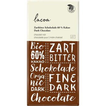 Zartbitter mit 60% Cacao