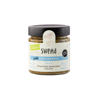 Gemüsebrühe mild, Rohkost