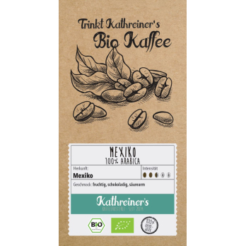 Bio Kaffee Mexiko, ganze Bohne