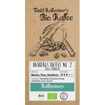 Bio Haubergs Kaffee Nr. 2 mittelkräftig, gemahlen