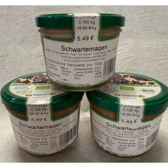 Schwartemagen im Glas