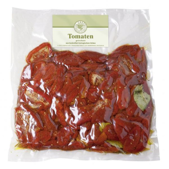 Getrocknete Tomaten, Theke
