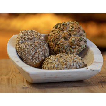 Weizenbrötchen m. Saat